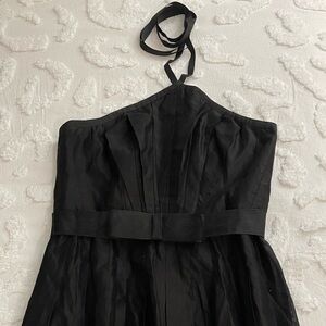 Beautiful summer black party dress